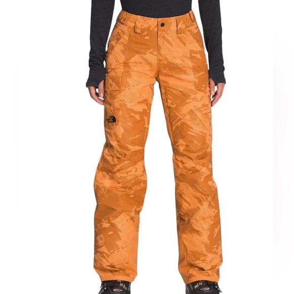 The North Face Pants - NWT The North Face Womens Freedom Insulated Pant Topaz Tonal Mountainscape Print